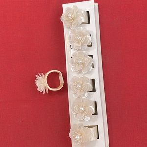 7 Napkin holders (Mother of Pearl )